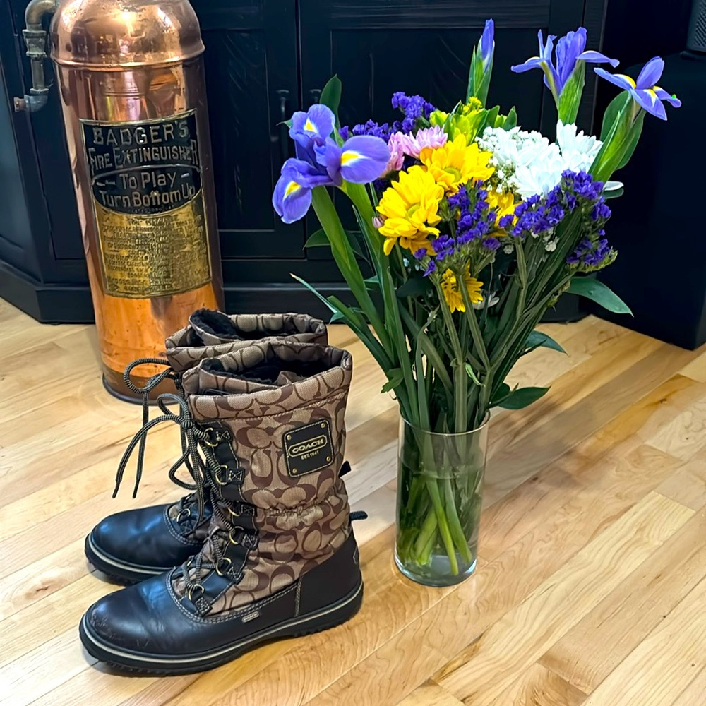 Coach winter/rain boots